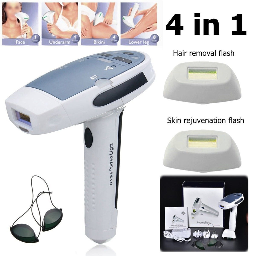 HomePulsedLight™ Permanent IPL Hair Remover Body Hair 5 Level Removal Device Kit for Home Use - Shopcytee