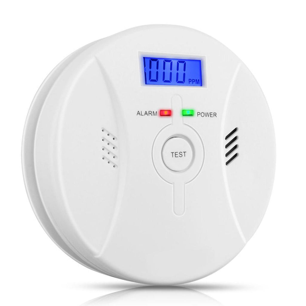 CO-Control™ Carbon Monoxide Smoke Detector Alarm Sensor Kitchen Bedroom Security - Shopcytee