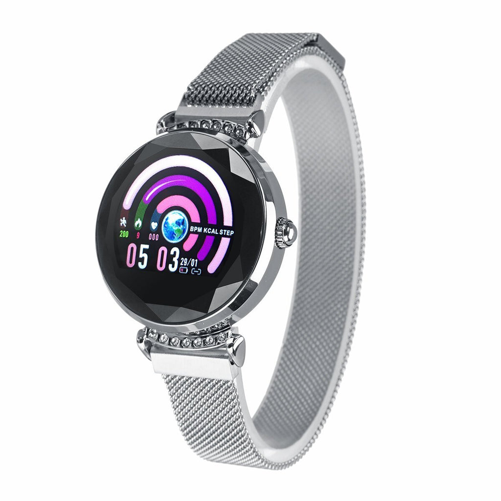 CycleControl™ Elegant Smart Watch with Menstrual Reminder Heart Rate Waterproof Wristband - Shopcytee
