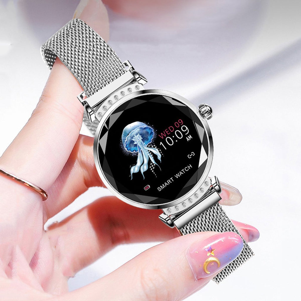 CycleControl™ Elegant Smart Watch with Menstrual Reminder Heart Rate Waterproof Wristband - Shopcytee