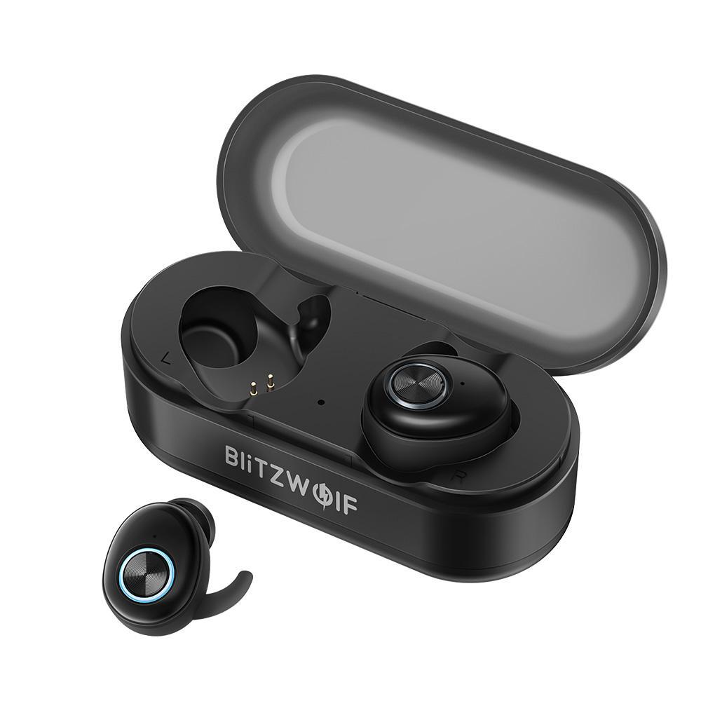 EarStyle E2 True Wireless Bluetooth 5.0 Headphone Hi-Fi Stereo Portable Charging Case and Built-in Microphone - Shopcytee