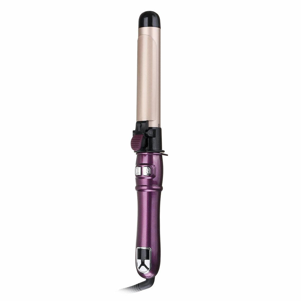 HairUp™ Hair Curler Curling Wand Iron Rotatable Hair Styler Wet Dry Tongs Curly Hair Styling Tools Temperature Adjust - Shopcytee