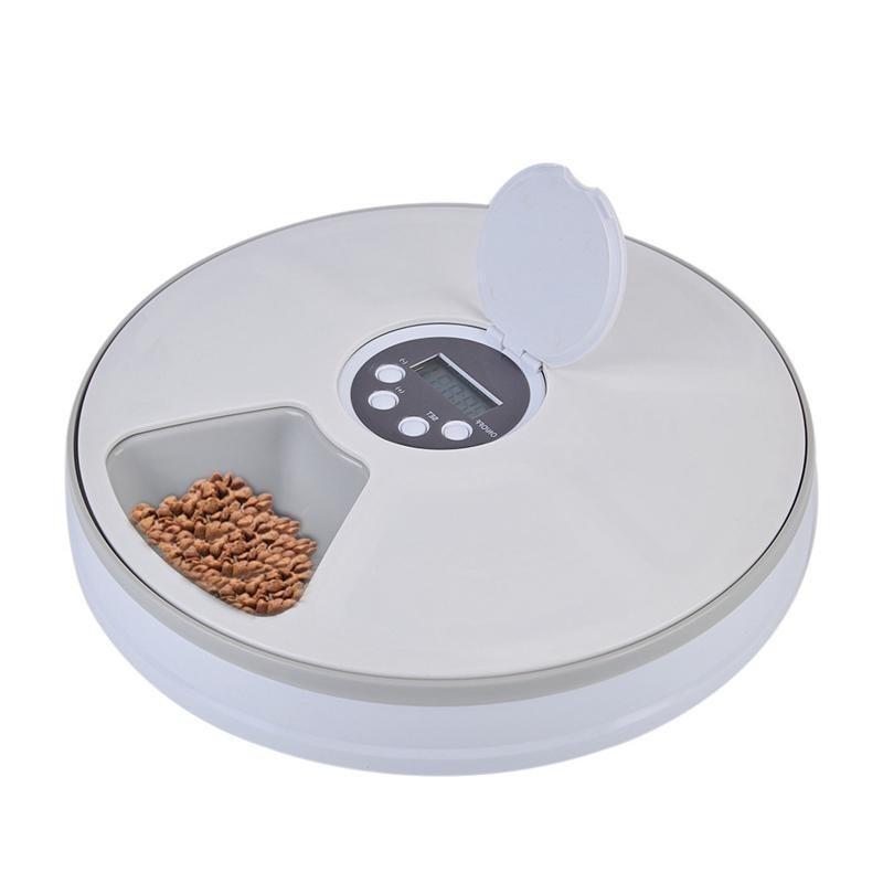 PetFeedUp™ Automatic Pet Cat Dog Smart 6 Meals 6 Grids Timing Feeder Electric Dry for Cat & Dog - Shopcytee